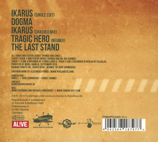 Funker (CD) Ikarus - - Vogt (ltd.edition)