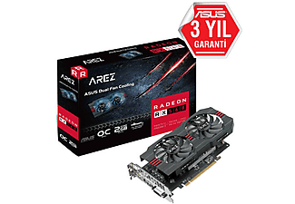 ASUS RX560 Arez 2GB GDDR5 OC 128Bit AMD Radeon DX12 Ekran Kartı 1186934