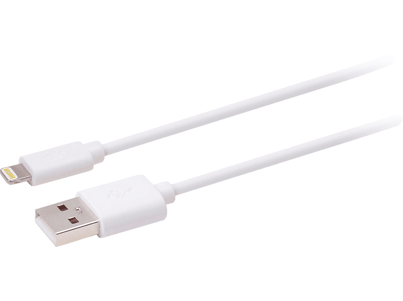 Ladekabel OK. 3-Pack, USB-A/LIGHTNING, OZB-533 Weiß