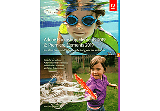 Adobe Photoshop Elements 2019 & Premiere Elements 2019 (1 Benutzer) - PC/MAC - Allemand