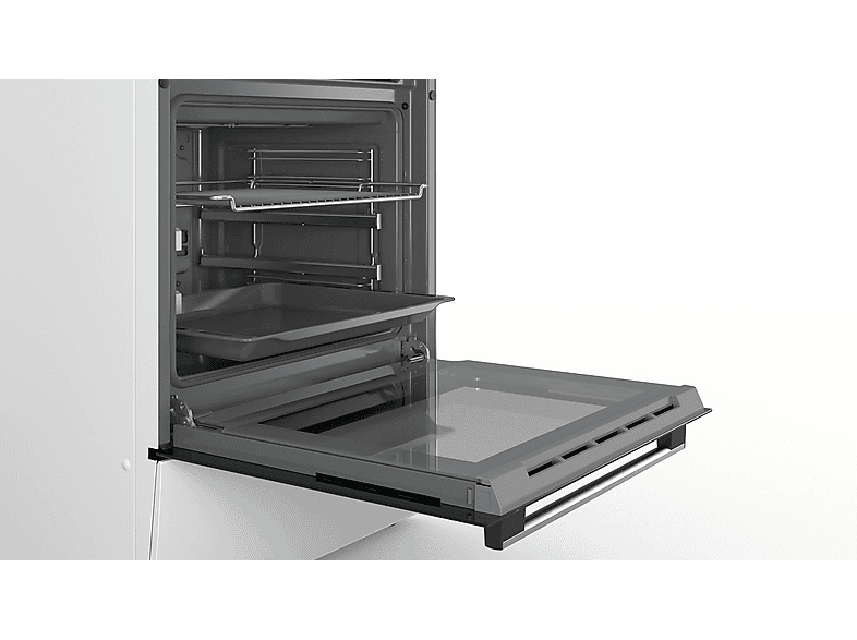 Bosch HKR39C220 Standherd (EEK: A, Strahlungsheizungskochfeld, 66 l, weiß, Weiß) — Foto 2 von 5