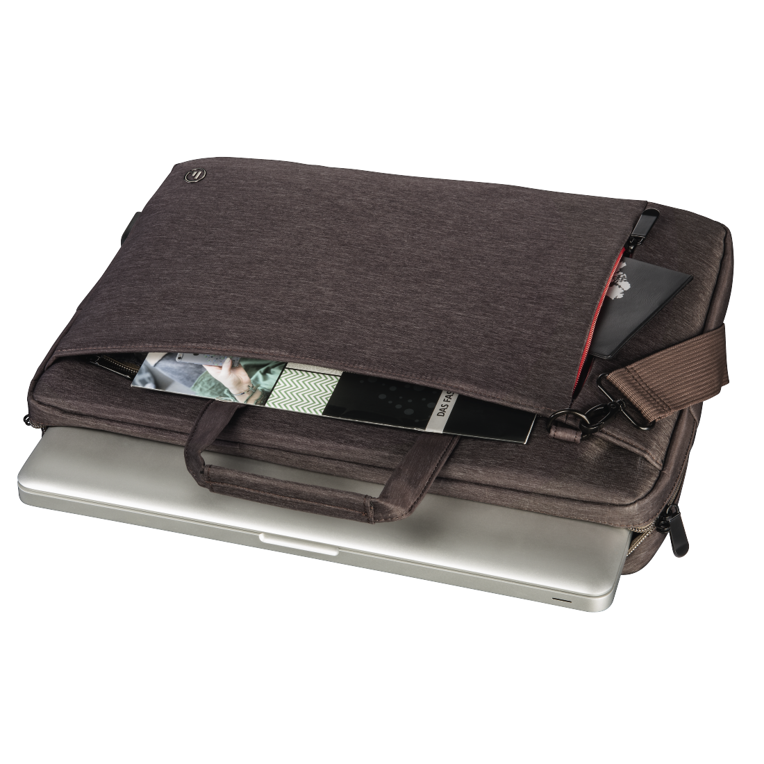 HAMA Manchester 15,6 barna notebook táska (101872)