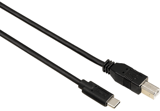 HAMA USB Type-C - USB B átalakító kábel, 1.8m (135743)