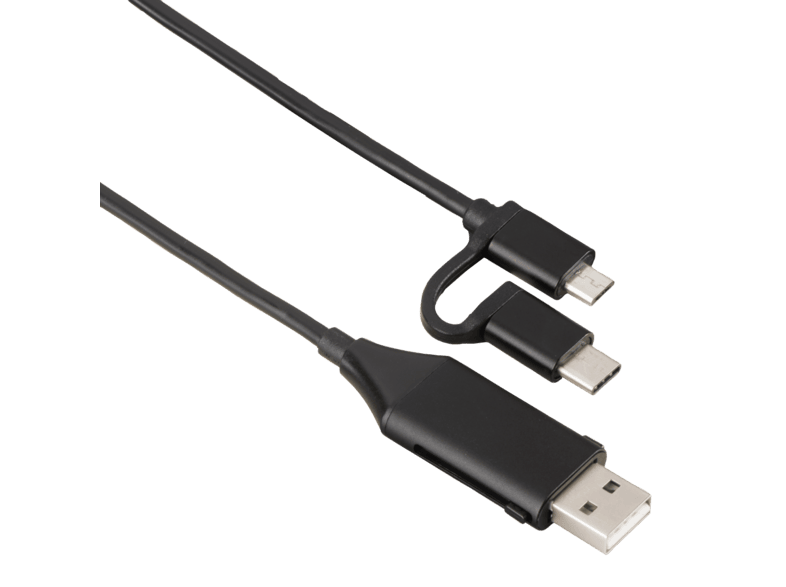 Hama 135745 4in1 Adatkabel Usb Type C Microusb Otg Funkcio Media Markt Online Vasarlas