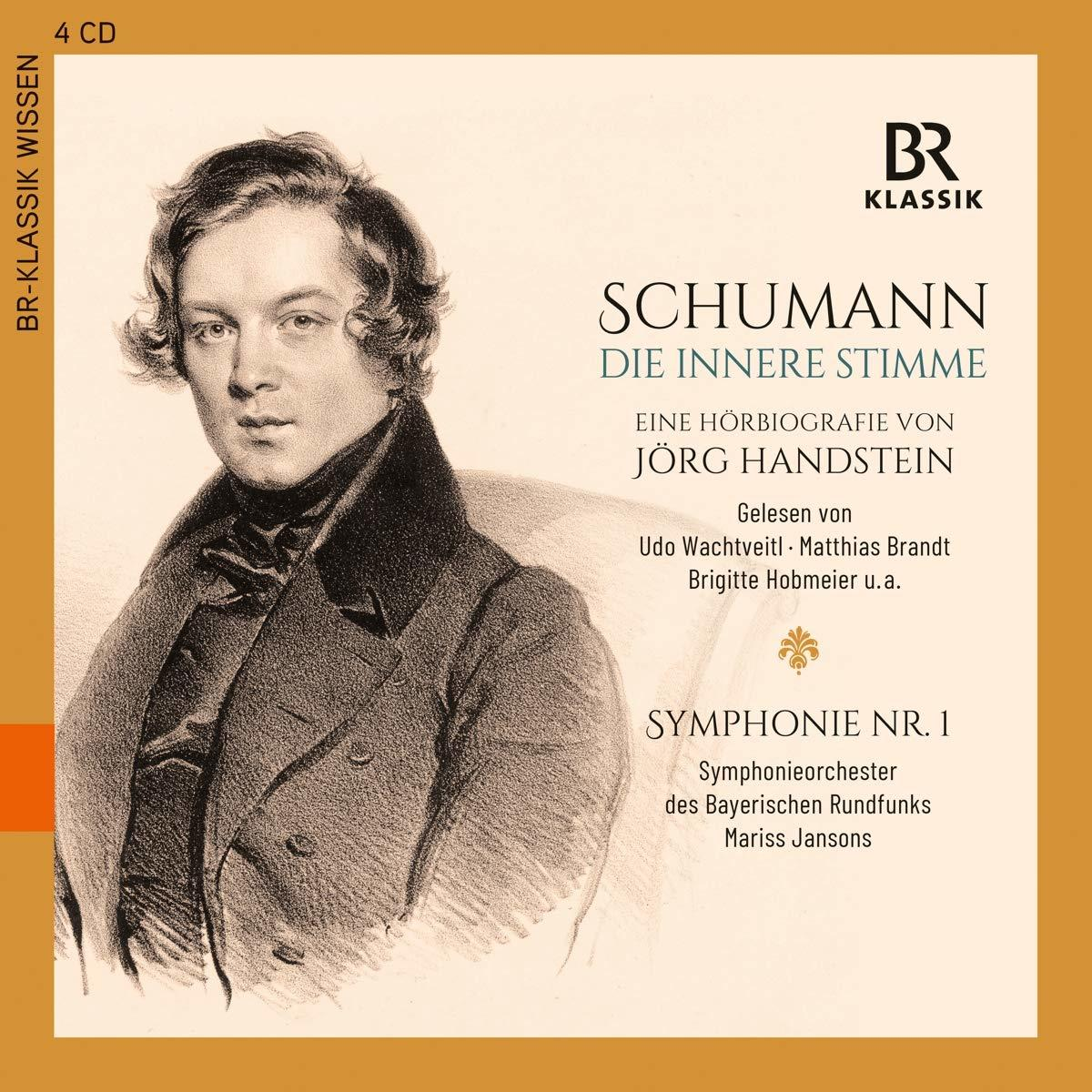 Albumcover: ein Mann im Anzug, Text 'Schumann' und der Titel 'Die Innere Stimme'.
