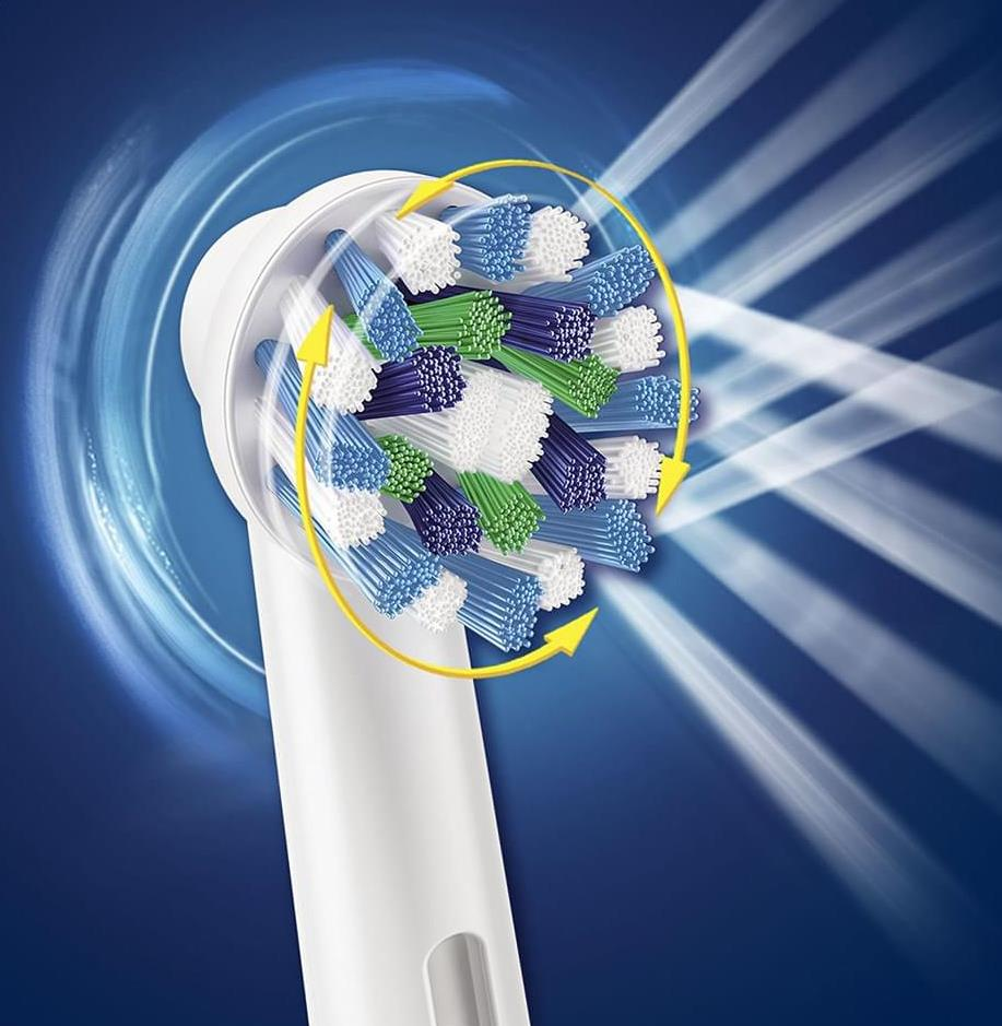 Cepillo eléctrico - Oral-B PRO 2900 Duplo, 2 modos, Limpieza 3D, Recargable, 2 cepillos, Negro