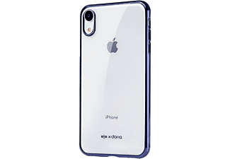 X-DORIA iPhone XS/X ultravékony áttetsző szilikon kék tok (3X2C3206B)