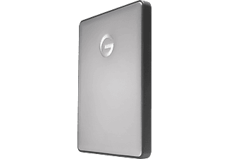 G-TECHNOLOGY G|DRIVE®  mobile USB-C™, 1 TB Festplatte, 1 TB HDD, 2,5 Zoll, extern, Space Grey