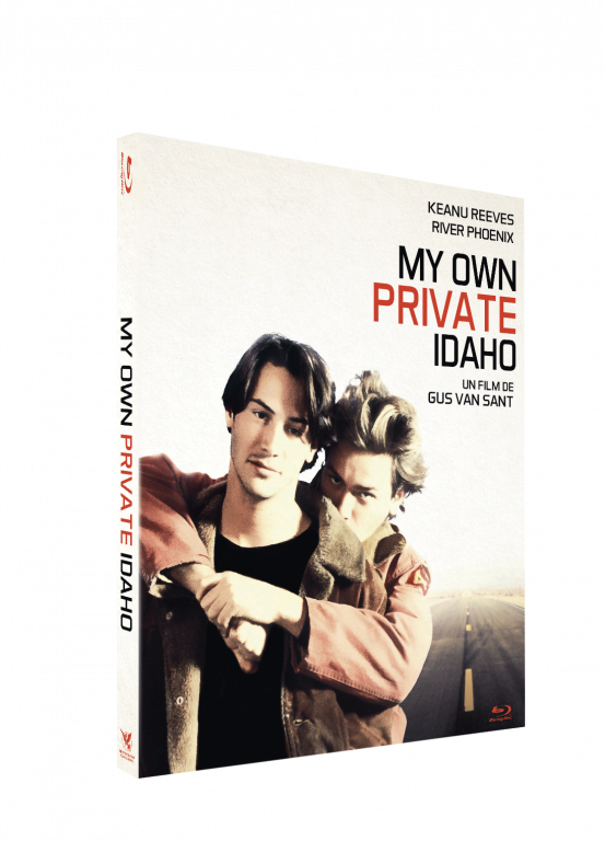 Couverture DVD de 'My Own Private Idaho' avec Keanu Reeves et River Phoenix.