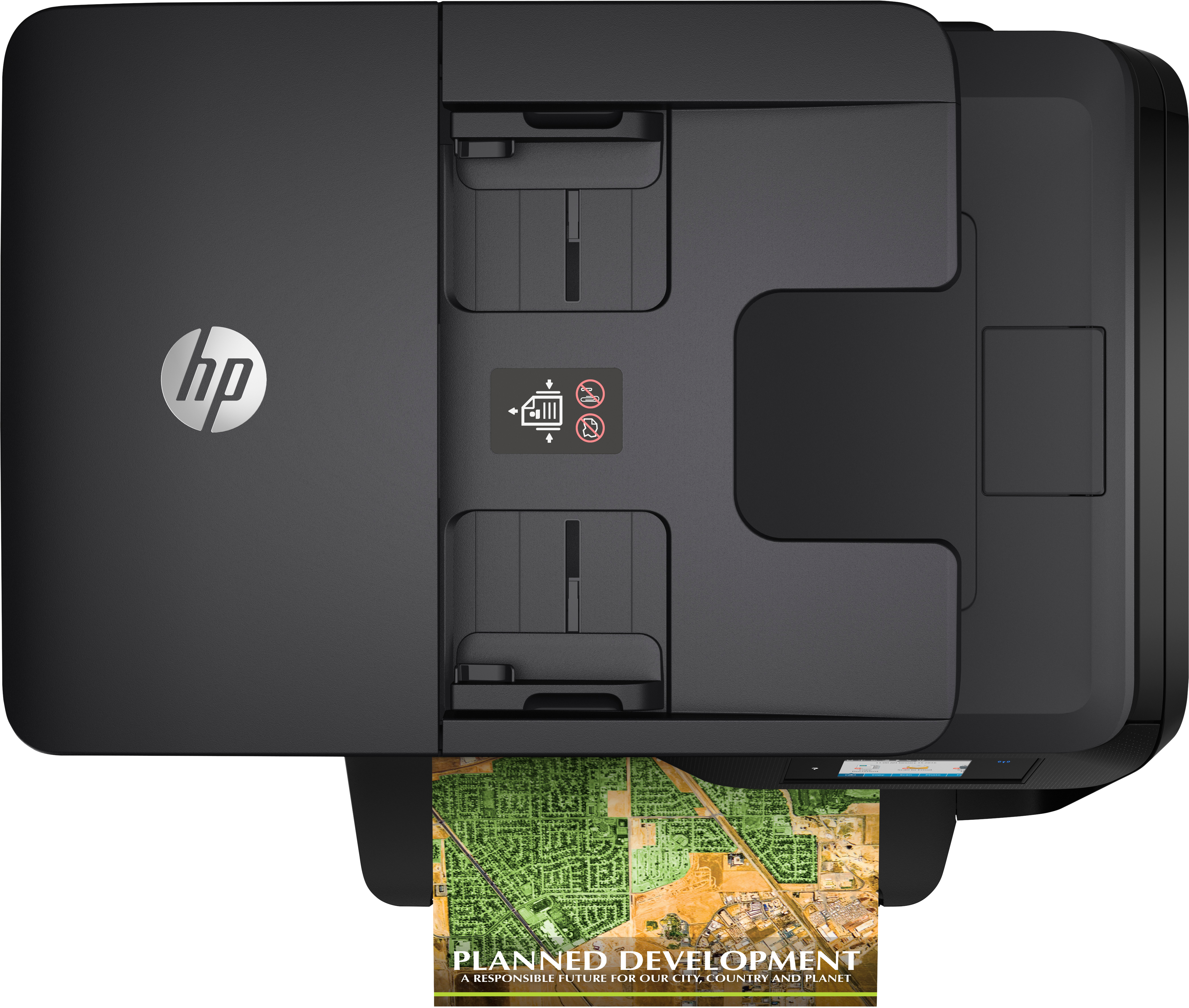 Impresora multifunción - HP Officejet PRO 8710, Doble cara automático, WiFi, Ethernet, USB