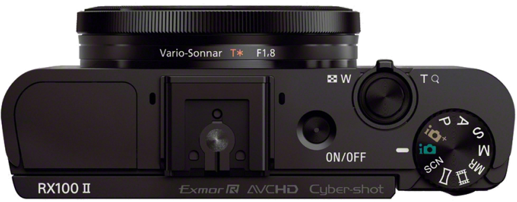 SONY Cyber-shot DSC-RX100 II Zeiss NFC Digitalkamera Schwarz, 3.6x opt. Zoom, Xtra Fine/TFT-LCD, WLAN
