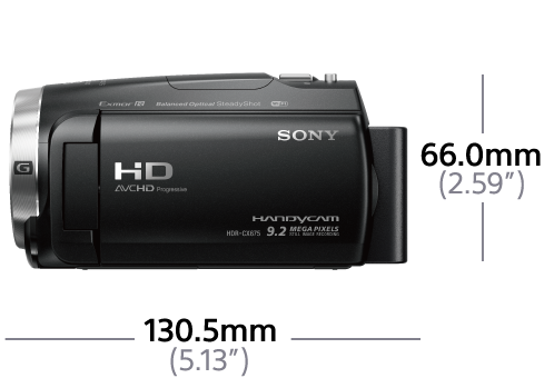SONY HDR-CX 625 fekete videokamera 