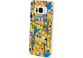 FINOO Simpsons Charaktere 01, Backcover, Samsung, Galaxy S8, Mehrfarbig