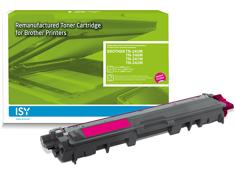ISY ITC-1014 Brother TN-245M/246M magenta; Tonerpatrone