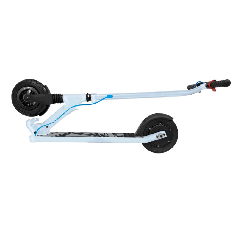 Patinete eléctrico - Woxter SmartGyro Xtreme XD, 20 km/h, Pantalla multifunción, Plegable, Blanco