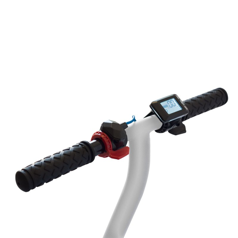 Patinete eléctrico - Woxter SmartGyro Xtreme XD, 20 km/h, Pantalla multifunción, Plegable, Blanco