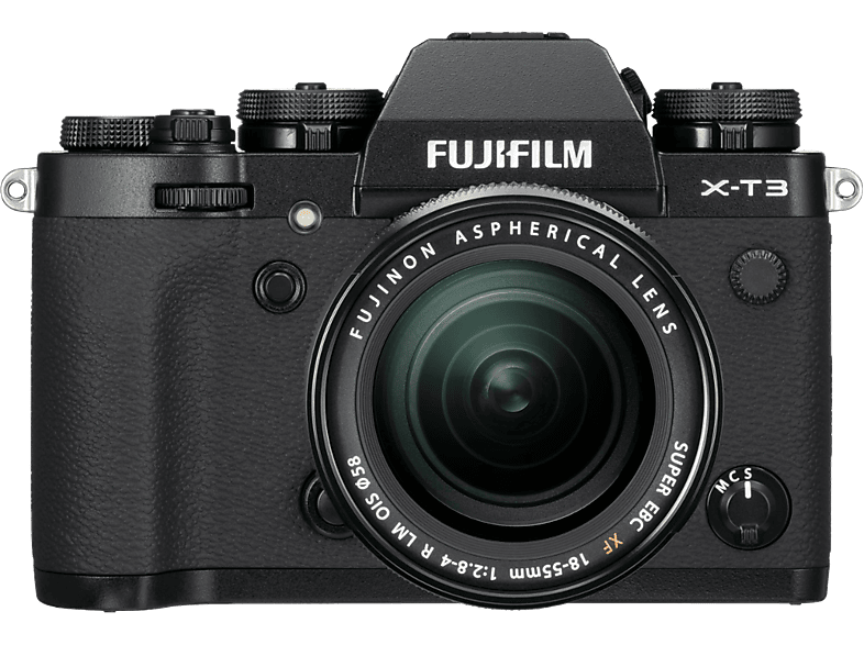FUJI Hybride camera X-T3 Zwart + 18-55 mm (D10903-BK)