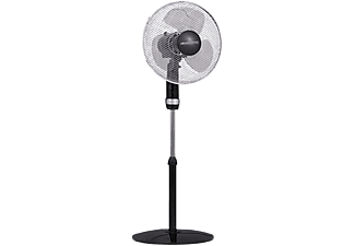 SONNENKOENIG BLACK 16“ - Standventilator (Schwarz/Silber)