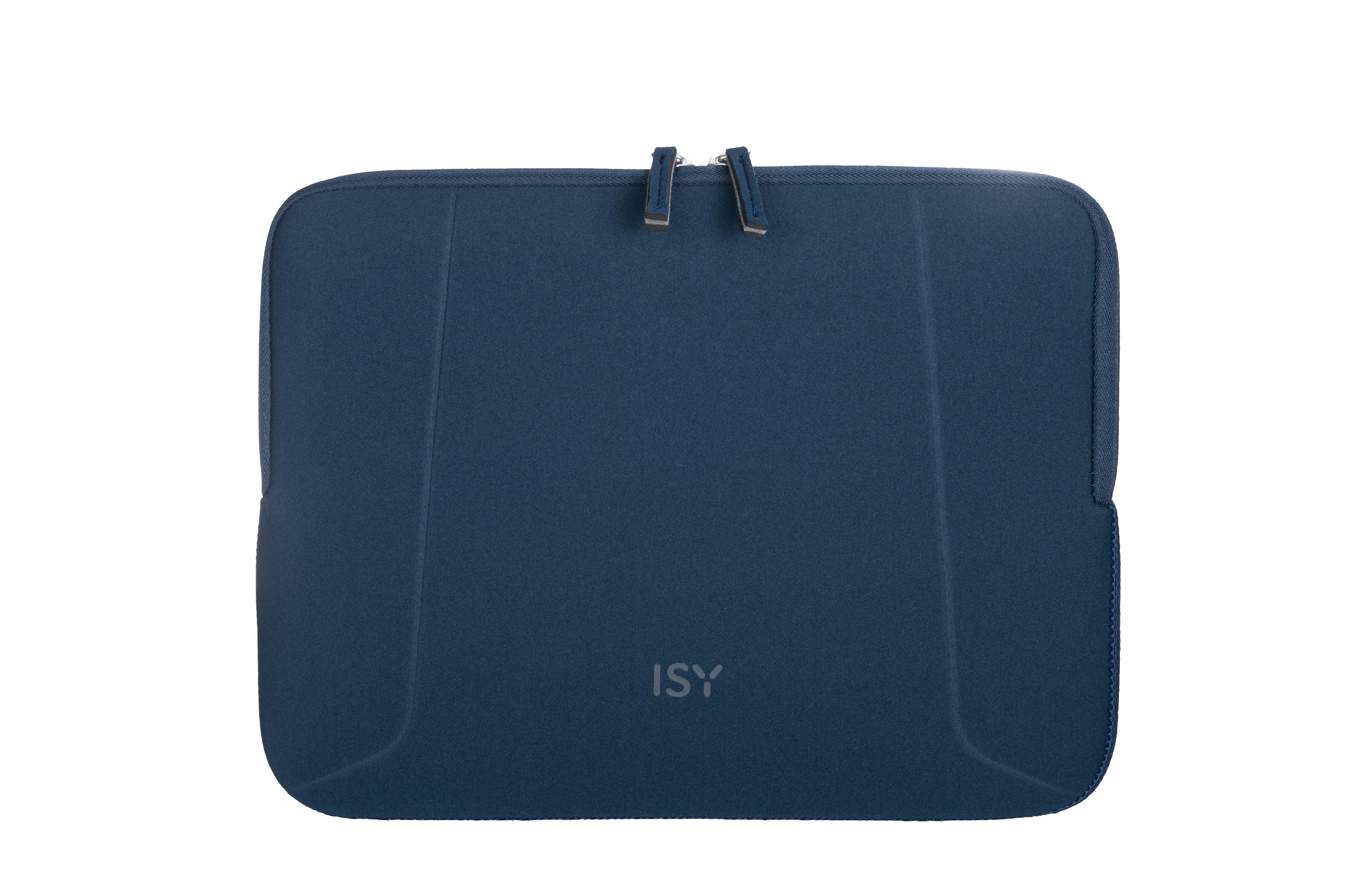 für Notebooktasche Blau Polyester, ISY 100% Universal INB-1112 Sleeve