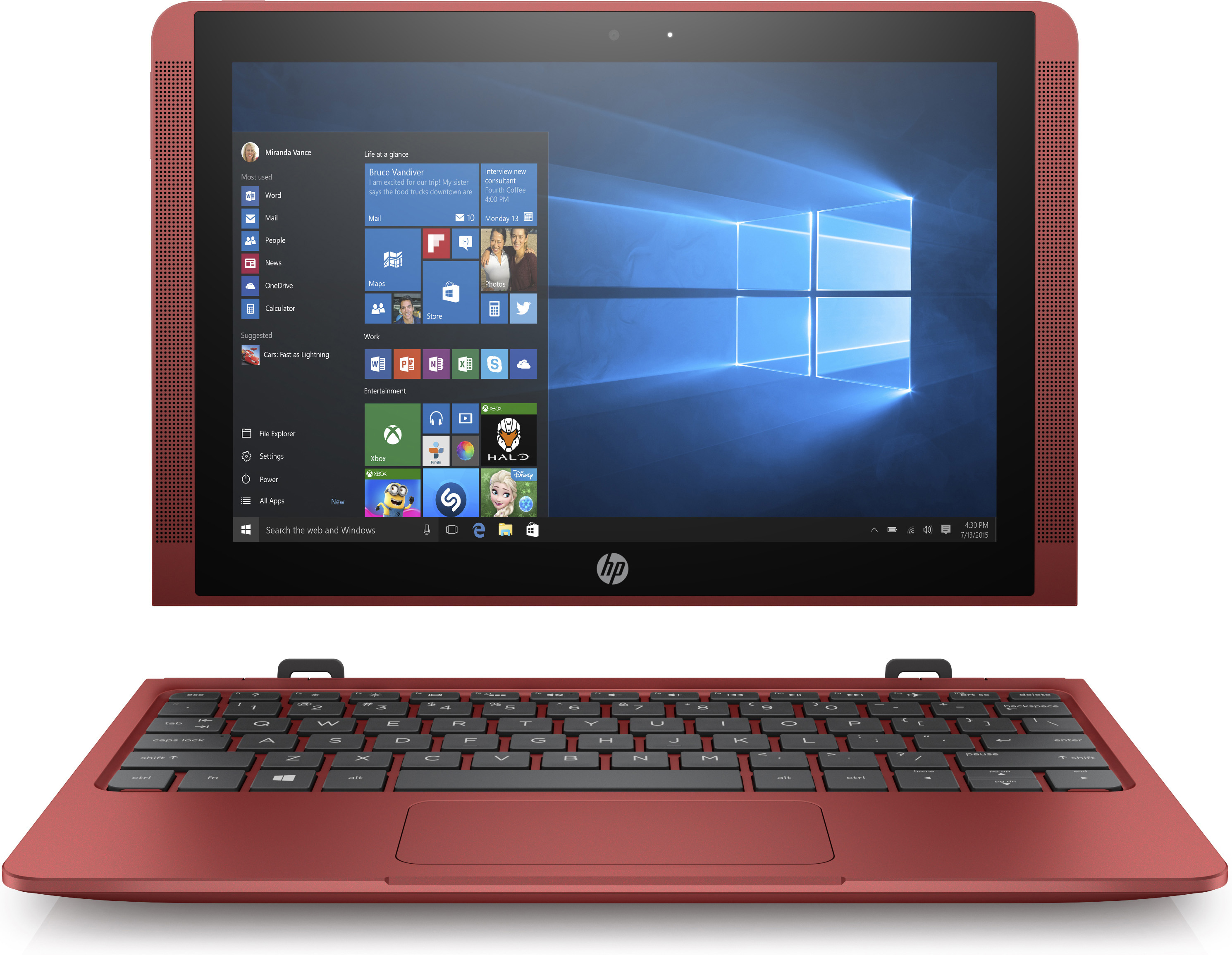 HP - B2B x2 - 10-p001ng - 10,1 Zoll - Intel® Atom® x5-Z8350 - 2 GB - 32 GB