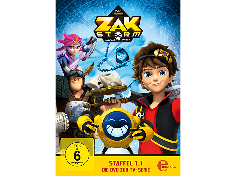 ZAK STORM 1. STAFFEL (TEIL1) DVD | Jugendserien & Familienserien