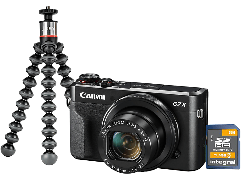 CANON PowerShot G7X Mark II + állvány 32GB SD kártya (1066C037)