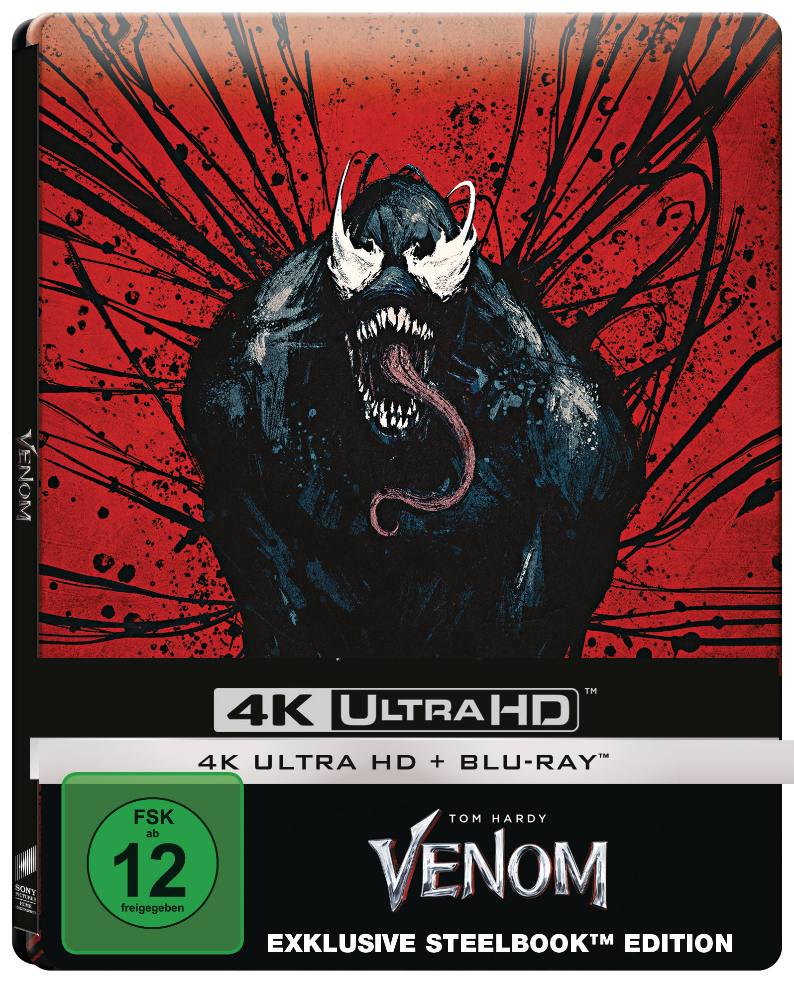 Venom (Exklusives SteelBook®) 4K Ultra HD Blu-ray + Blu-ray