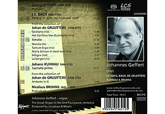 Johannes Geffert - Johannes Geffert plays Leyding,Bach,de Gruijtter  - (SACD Hybrid)
