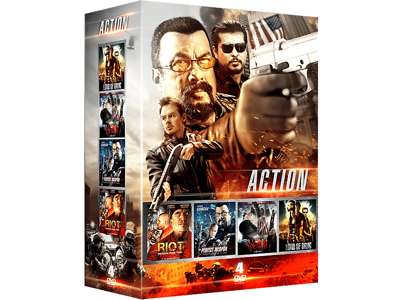 Action Box: 4 Grands Film d'Action - DVD