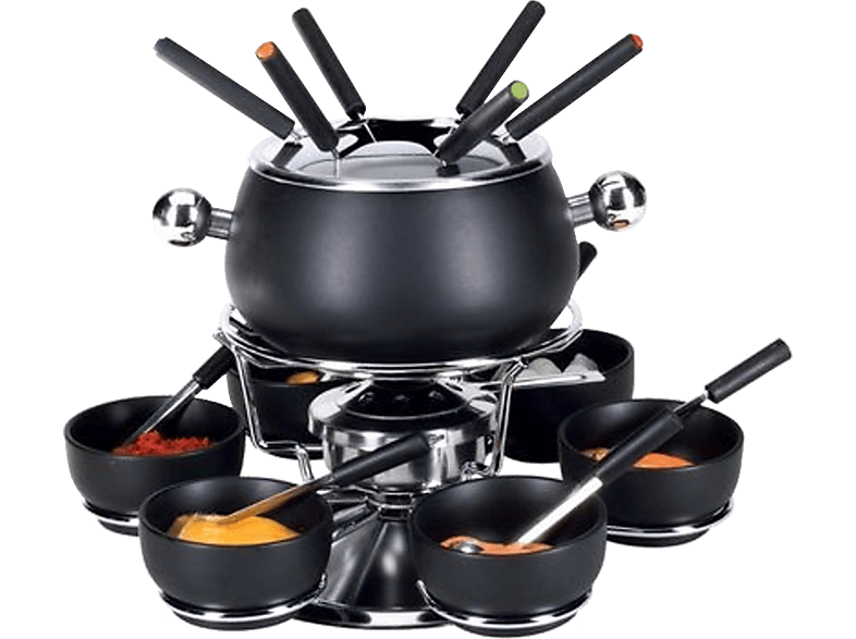 NOUVEL Pina - Fleischfondue-Set (Schwarz)