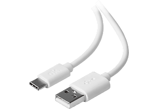 OK. OZB-543 3-Pack, Ladekabel USB-A auf USB Typ C , Weiß