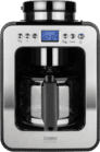 Kaffeemaschine mit Mahlwerk Coffee Compact electronic 1848 in Schwarz