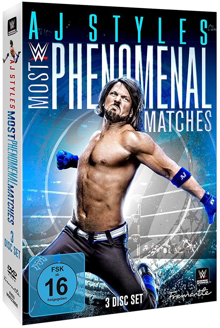 AJ Styles-Most Phenomenal Matches DVD