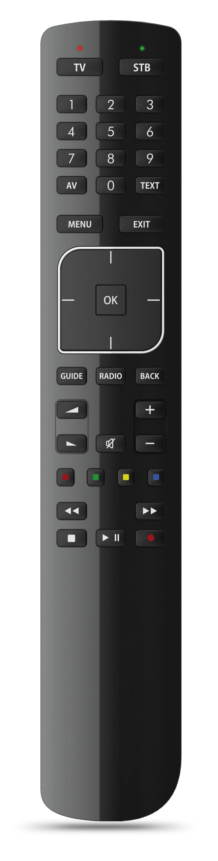 DIVEO MZ 101 Set Top Box (HDTV, DVB-S, DVB-S2, Schwarz)
