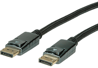 ROLINE DisplayPort Kabel - Kabel (Schwarz)