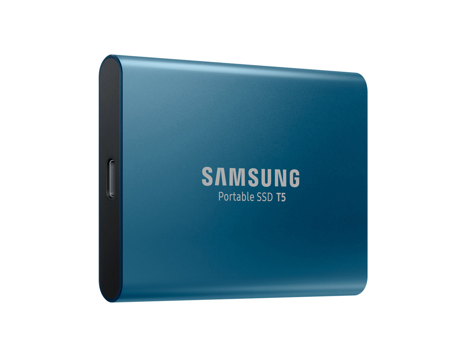 Festplatte, SSD GB SSD, Zoll, 2,5 250 Blau T5 Portable extern, SAMSUNG