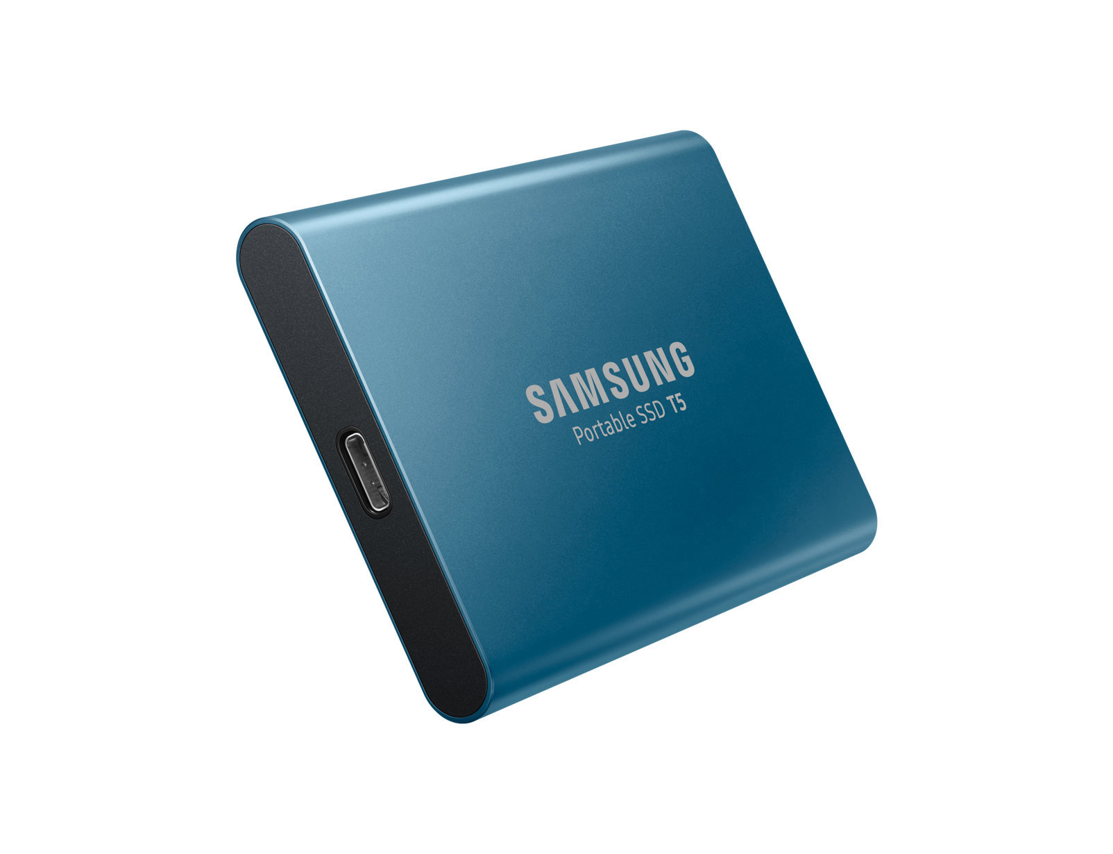 SAMSUNG Portable SSD T5 Festplatte, 250 GB SSD, 2,5 Zoll, extern, Blau