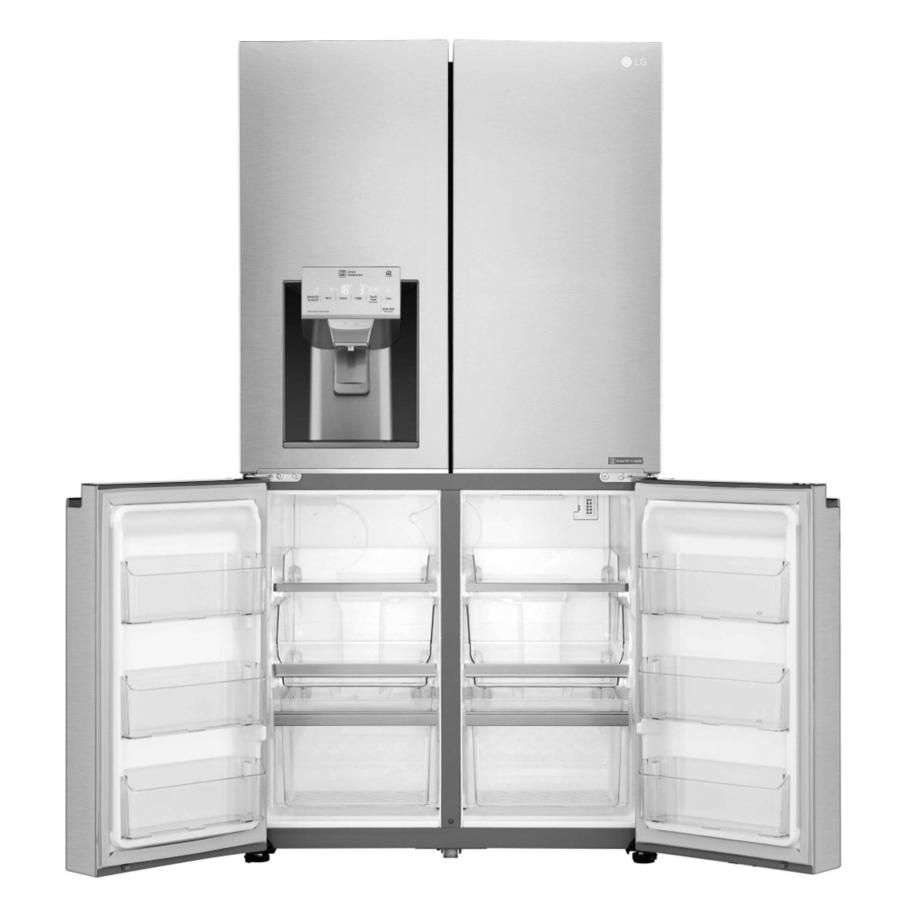 Frigorífico americano - LG GML936NSHV, 571 L, LED, Total No Frost, Inox