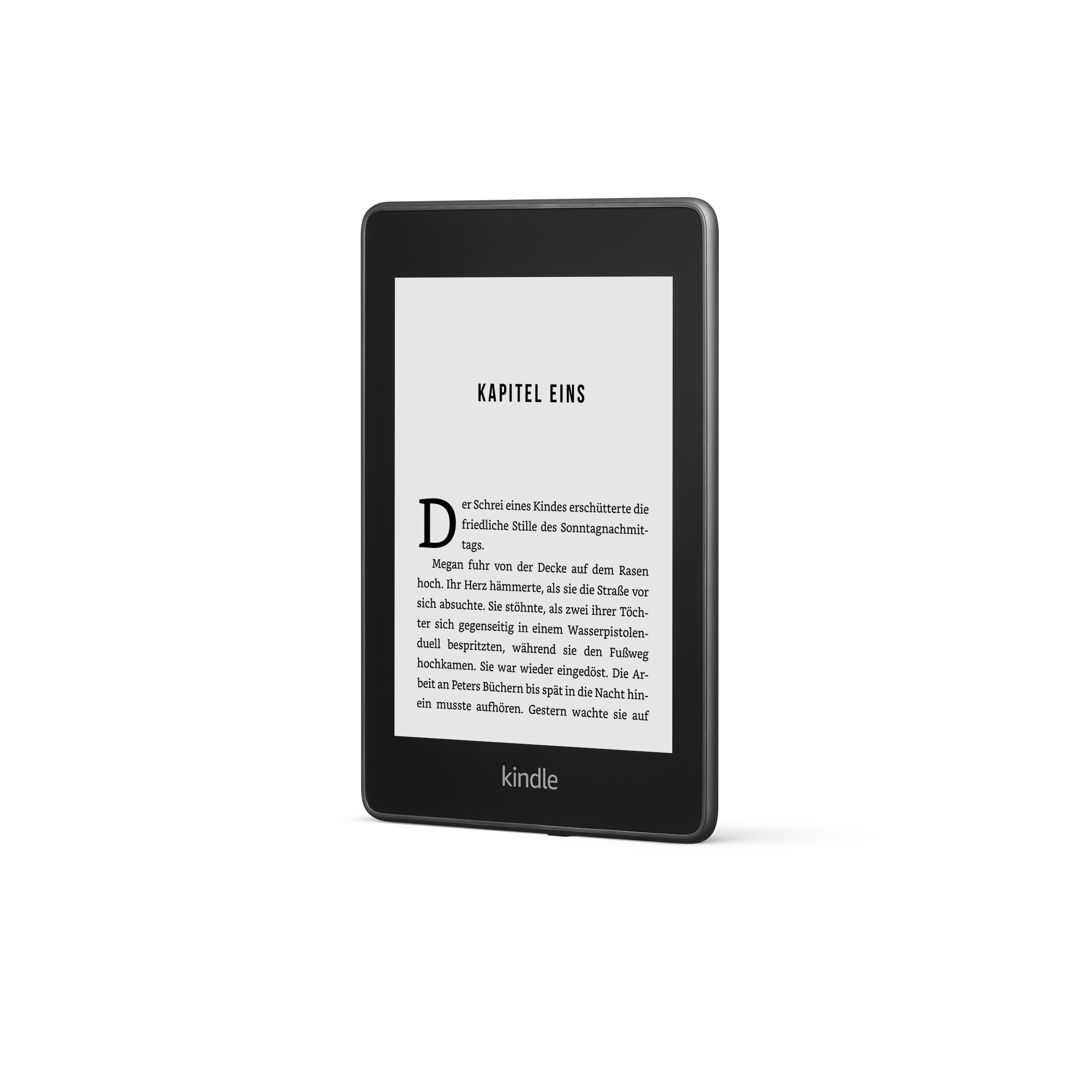 KINDLE PAPERWHITE mit Werbung - jetzt wasserfest - 8GB (mit Spezialangeboten)  8 GB eBook Reader Schwarz
