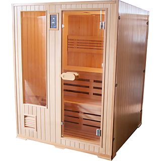 SANOTECHNIK H60330 Helsinki, für 3 Personen Finnische Sauna (4500 Watt)