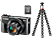 CANON Compact Camera PowerShot G7 X Mark II + Tripod + 32GB SD-kaart Wi-Fi (1066C037AA)