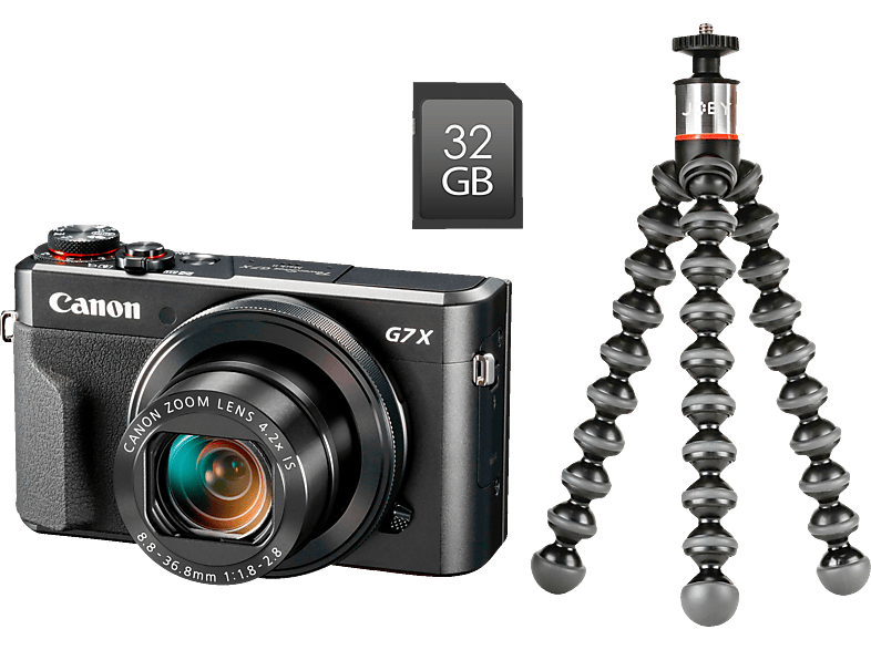 Appareil photo Compact CANON Kit Vlogging G7X Mark III + accessoires