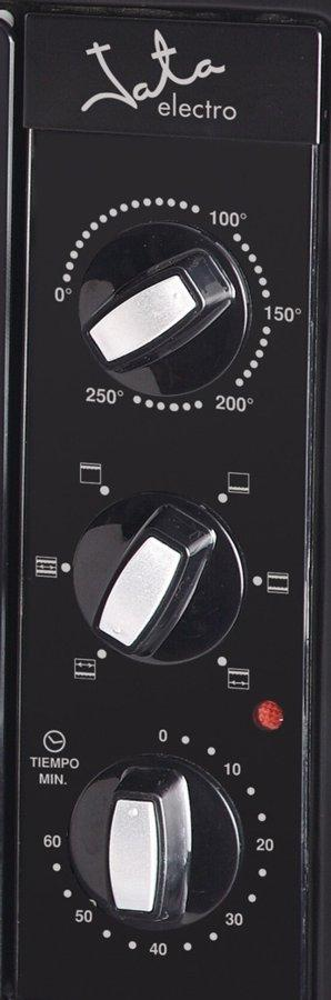 Mini horno - Jata HN535A Potencia 1500W, Capacidad 35L, Temporizador de 60min, Termostato regulable
