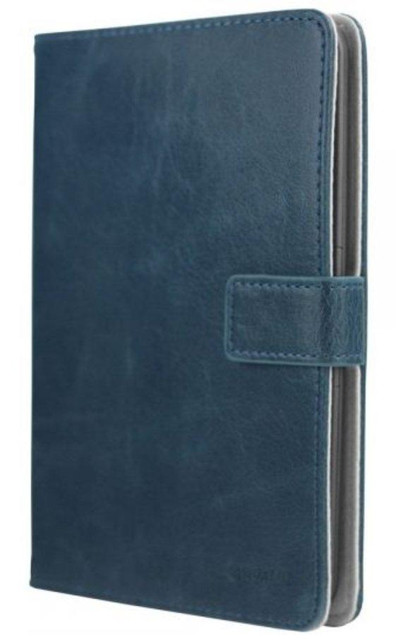 Funda eBook - Woxter Leather Case 50, 6 pulgadas, Cierre magnético, Azul