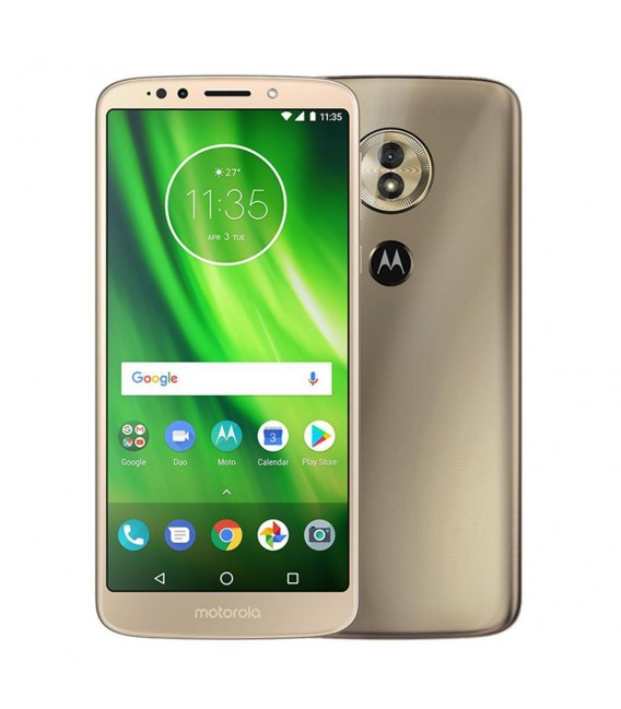 Móvil - Motorola G6 Play, Fine Gold, 32 GB, 3 GB RAM, 5.7", Snapdragon 430, 4000 mAh, Android