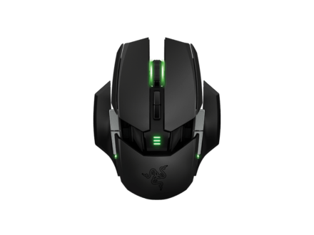 Ratón gaming - Razer Ouroboros, sensor láser 4G de 8200 DPI, inalámbrico, negro