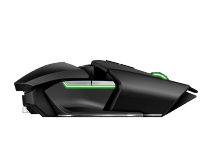 Ratón gaming - Razer Ouroboros, sensor láser 4G de 8200 DPI, inalámbrico, negro