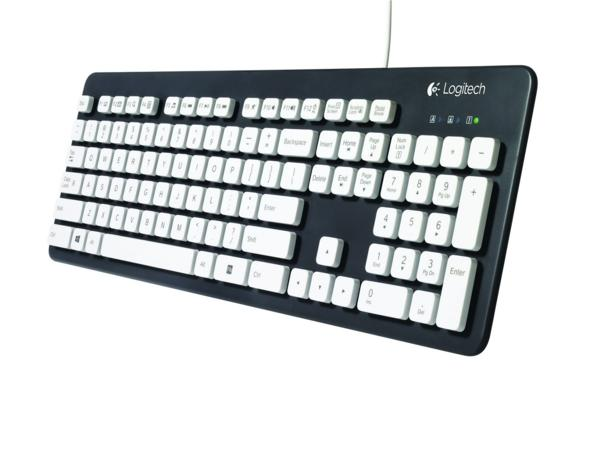 Teclado con cable - Logitech Washable K310 lavable y resistente