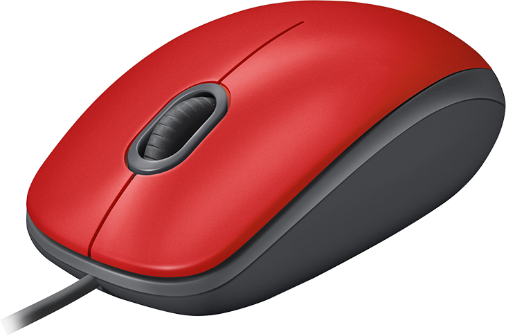 LOGITECH Muis M110 Silent Rood