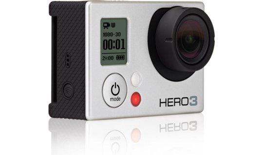 Videocámara outdoor - GoPro Hero 3 Silver Edition, Full HD, 11 Mp